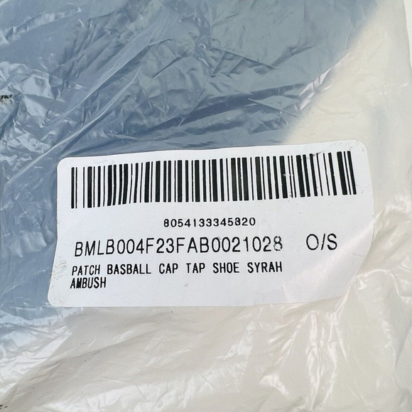 AMBUSH Patch Baseball Cap Hat Black OS Adjustable‎ - Picture 13 of 13